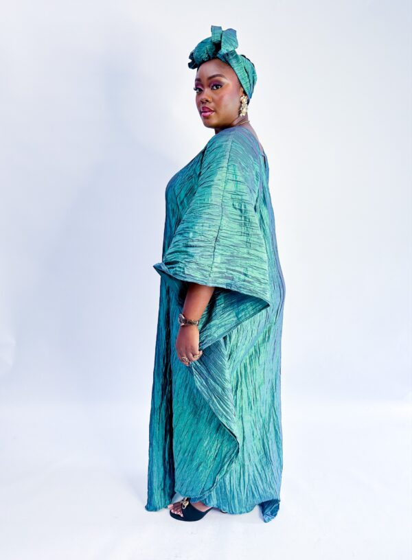 Arewa Kaftan In Green - Image 3