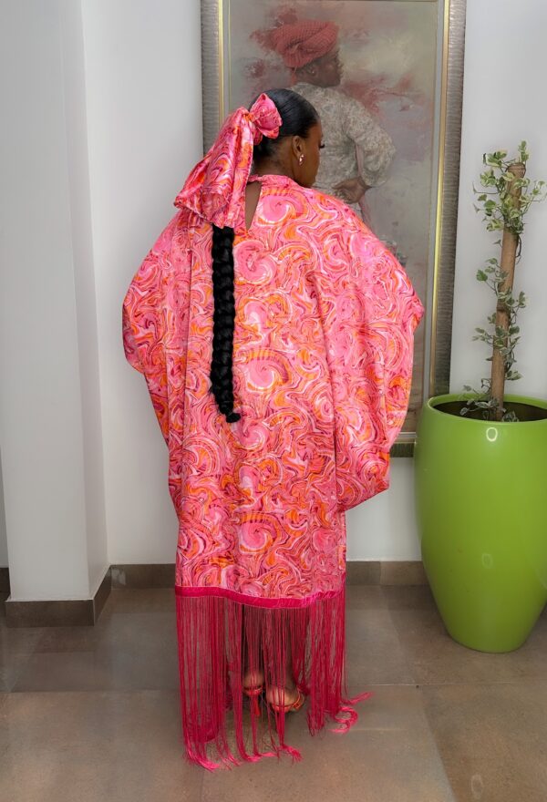 Vashti Dress In Pink - Image 2