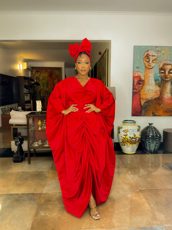 Amaya Boubou In Red