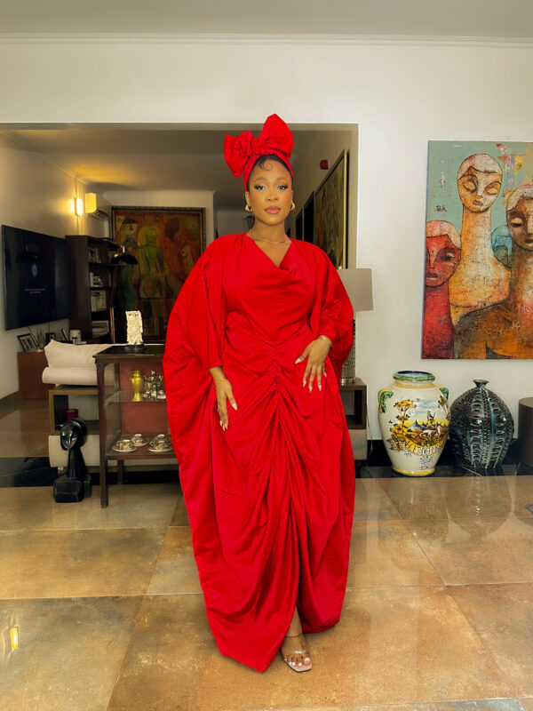 Amaya Boubou In Red - Image 5