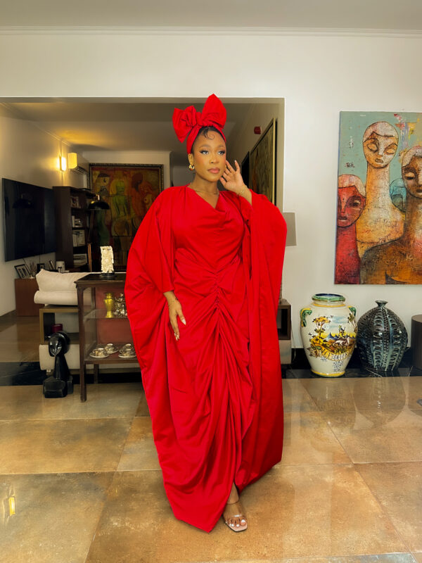 Amaya Boubou In Red - Image 2