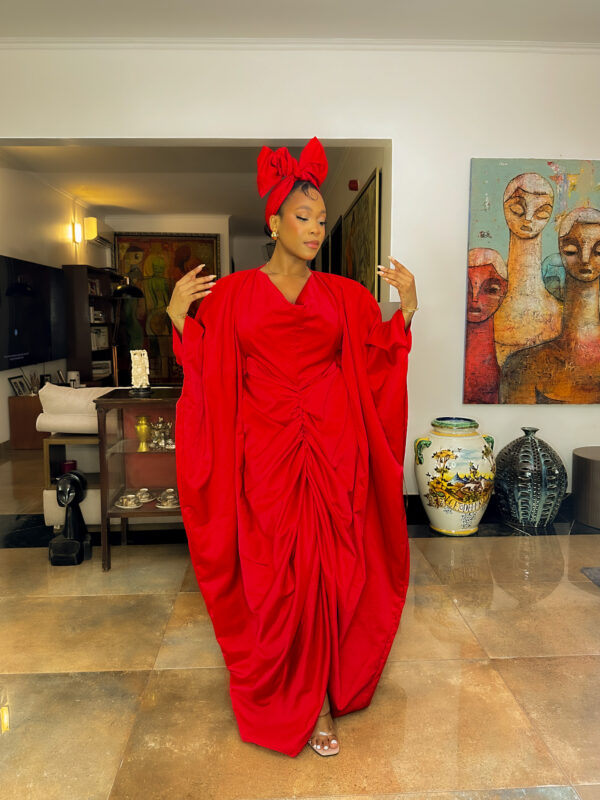 Amaya Boubou In Red - Image 3