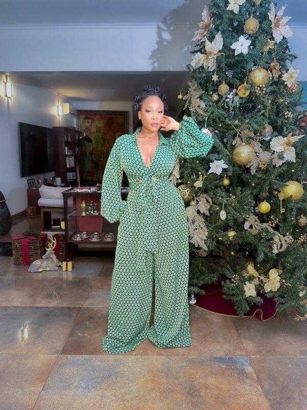 Celeste Jumpsuit In Green