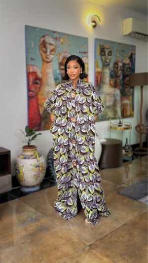 Nneka Boubou In Green