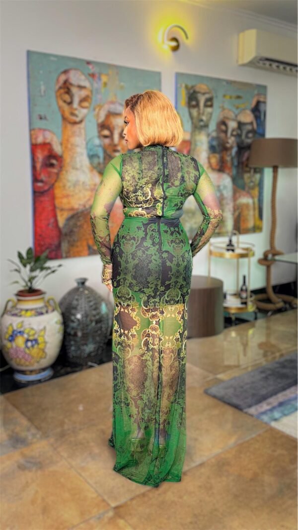 Darlene Dress In Green - Image 2