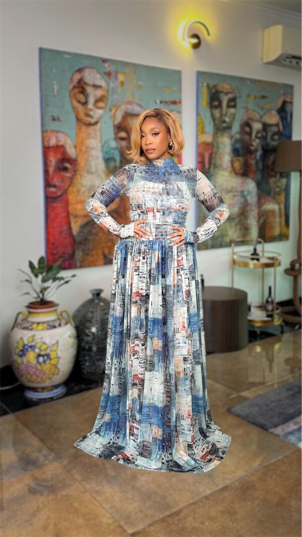 Lovely Dress In Blue