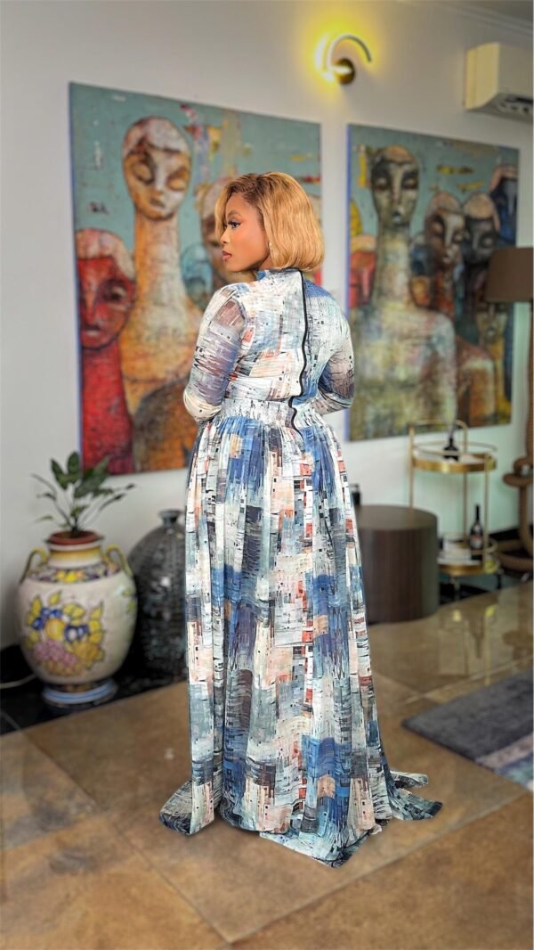 Lovely Dress In Blue - Image 2