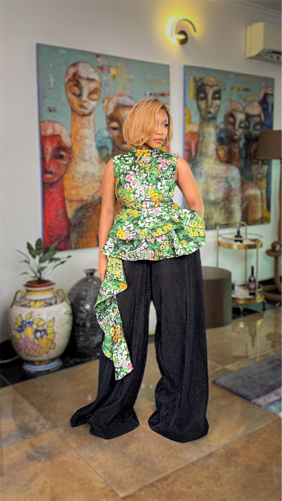 Soso Pant Set In Green