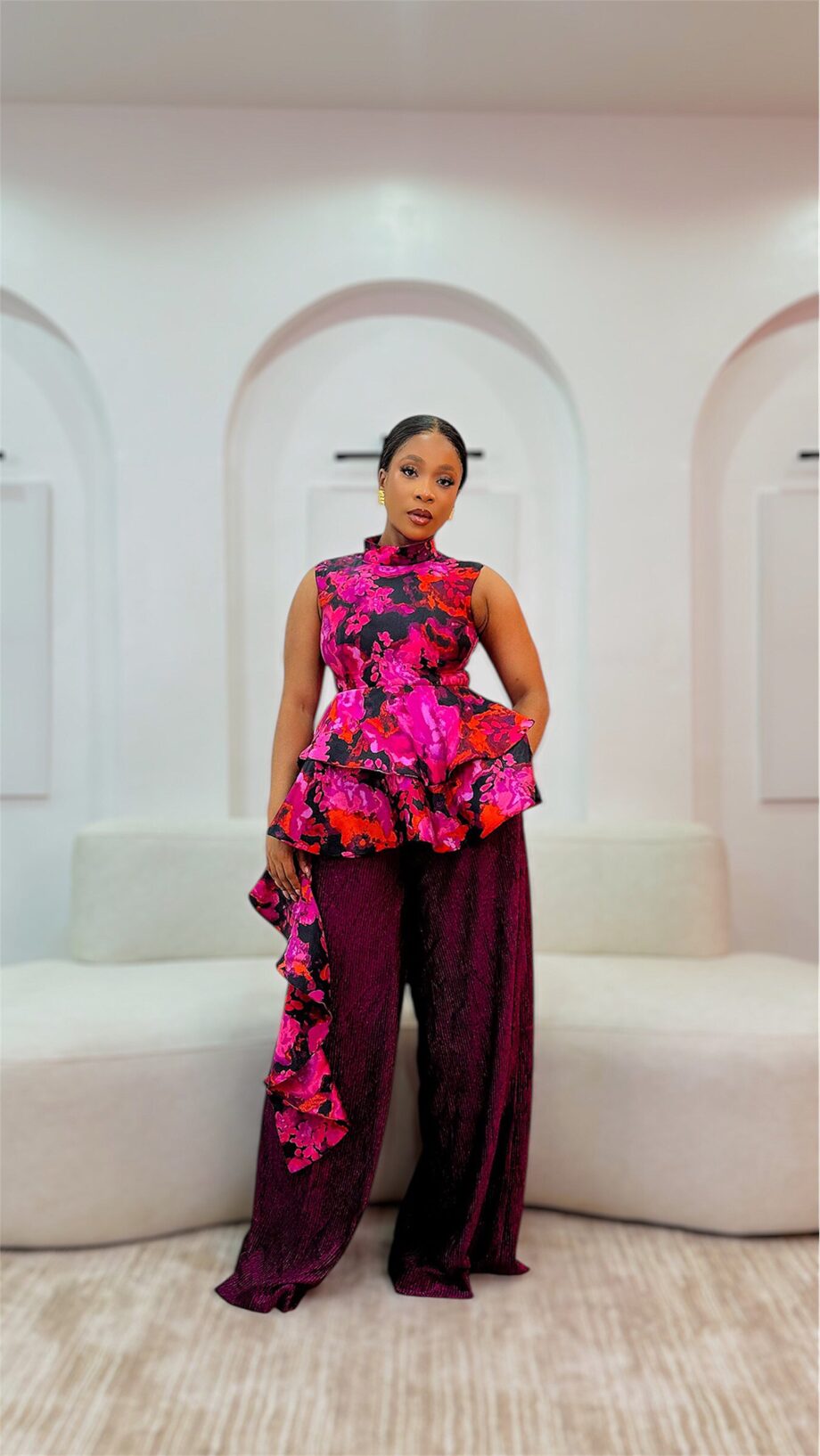 Soso Pant Set In Purple